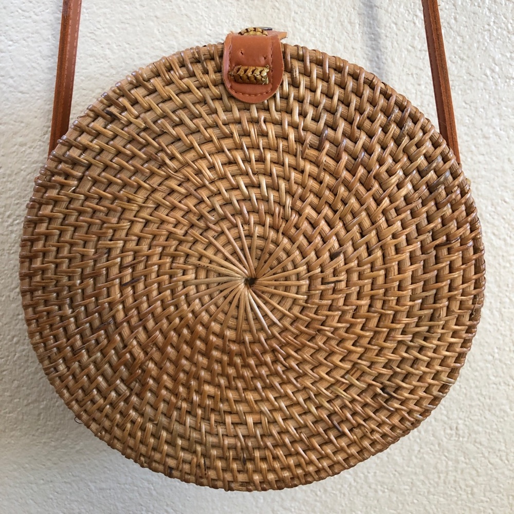 New 100% Authentic Handmade in Bali Rattan Purse